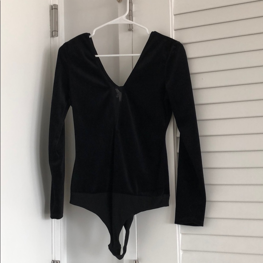 Black Velvet Jumpsuit | BCBG